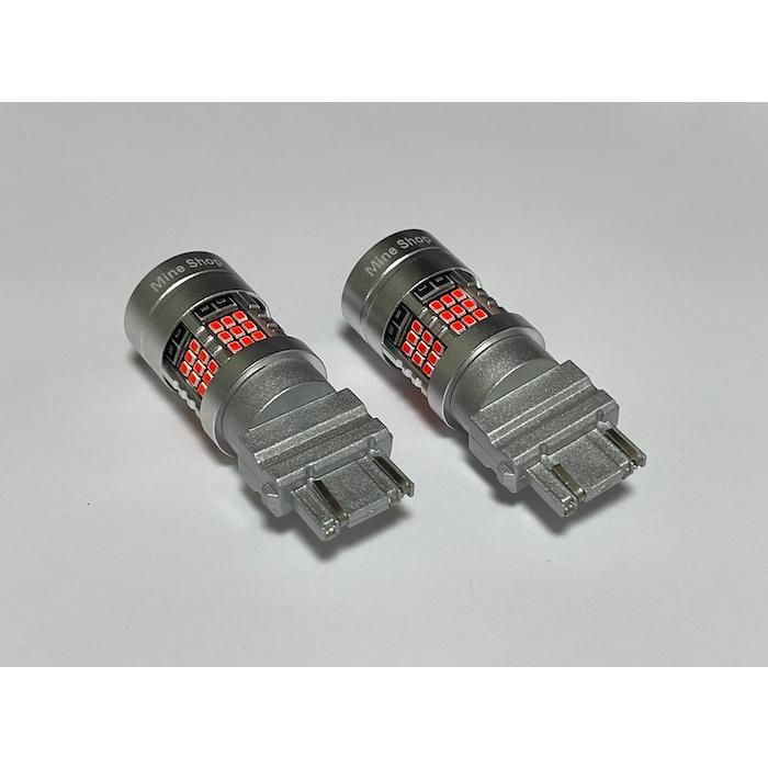 3157／冷却ファン付きキャンセラー内蔵 LEDテール&ストップランプ・赤