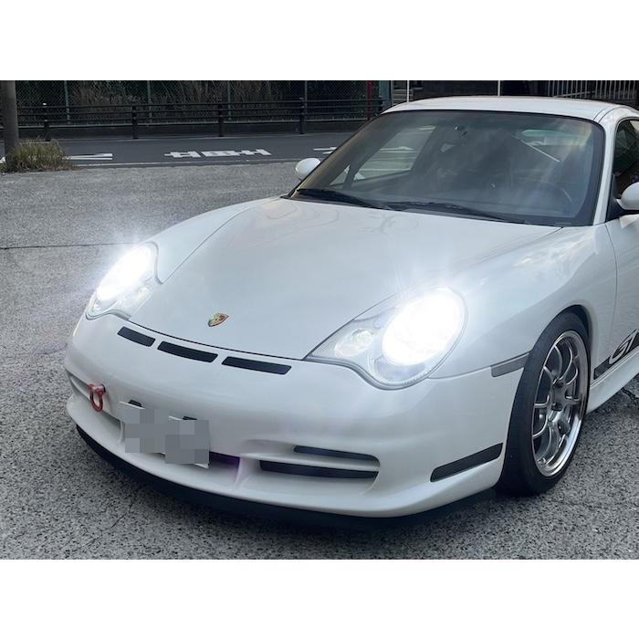 ポルシェ 911（996）純正交換用 LEDヘッドライト／12000ルーメン x 2