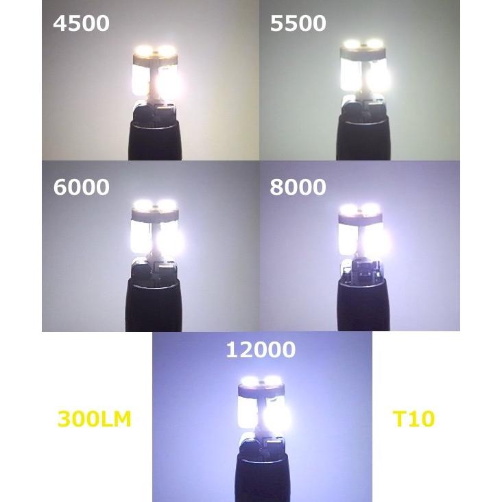 みね商店 T10／Epistar 3030 Power LED／300LM／色温度 K（ケルビン数