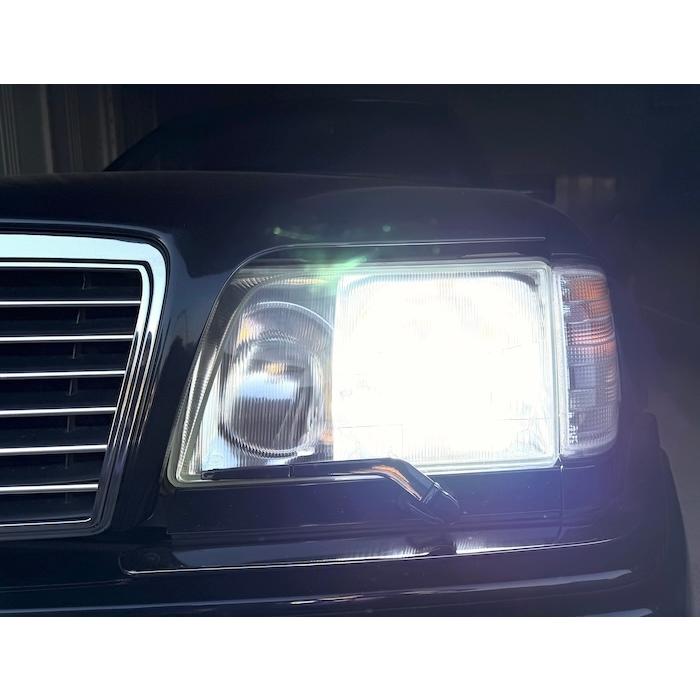 みね商店 メルセデスベンツ E500 W124／専用LEDヘッドライト H4(Hi/Lo