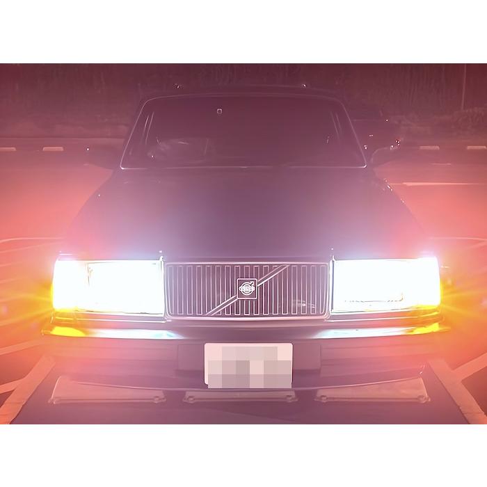 みね商店 ボルボ 240／ハイフラキャンセラー内蔵 LEDウインカーバルブ