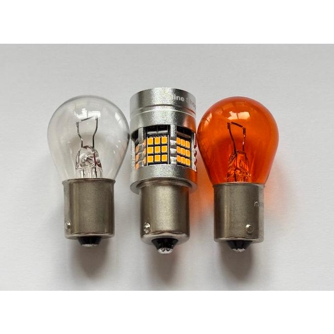 ボルボ 240 ウインカー 左右 みね商店 ボルボ 240／ハイフラキャンセラー内蔵 LEDウインカーバルブ