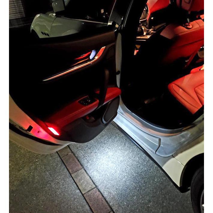 マセラティ　ギブリ　純正ドアカーテシランプ みね商店 MASERATI・Ghibli／LEDドアカーテシ（アンダー）ランプ