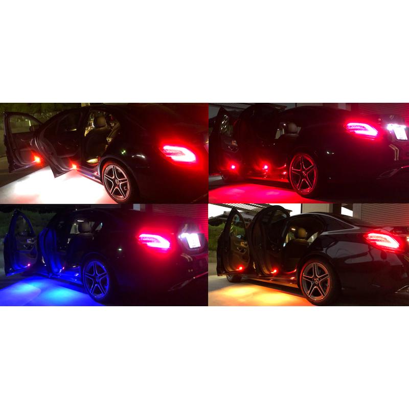 みね商店 MASERATI・Ghibli／LEDドアカーテシ（アンダー）ランプ