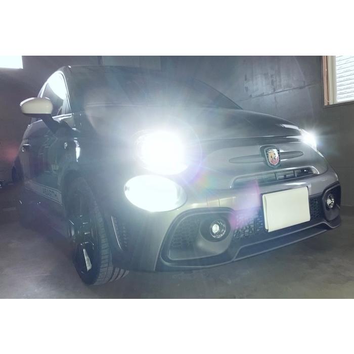 みね商店 アバルト695／純正交換用 LEDヘッドライト（キセノン仕様車用
