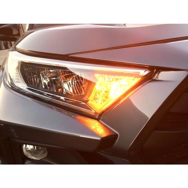 みね商会 RAV4 50 LED 1000LM T20 2個 キャンセラー内蔵 みね商店 50系 RAV4／ハイフラキャンセラー内蔵 LEDウインカーバルブ
