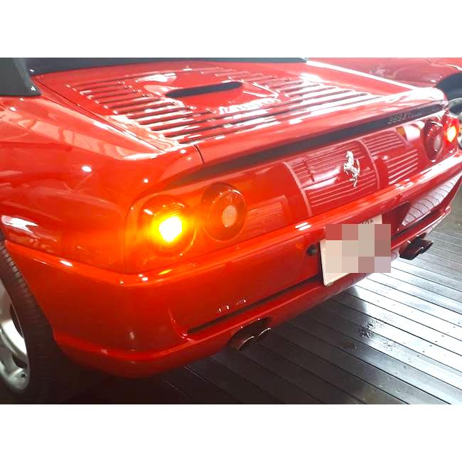 Ferrari F355／キャンセラー内蔵 LEDウインカーバルブ（前後左右 4個セット）フェラーリ F355ベルリネッタ・GTS・スパイダー｜mine-shop