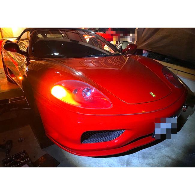 Ferrari 360modena／キャンセラー内蔵 LEDウインカーバルブ（前後左右 4個セット）フェラーリ 360モデナ・360スパイダー