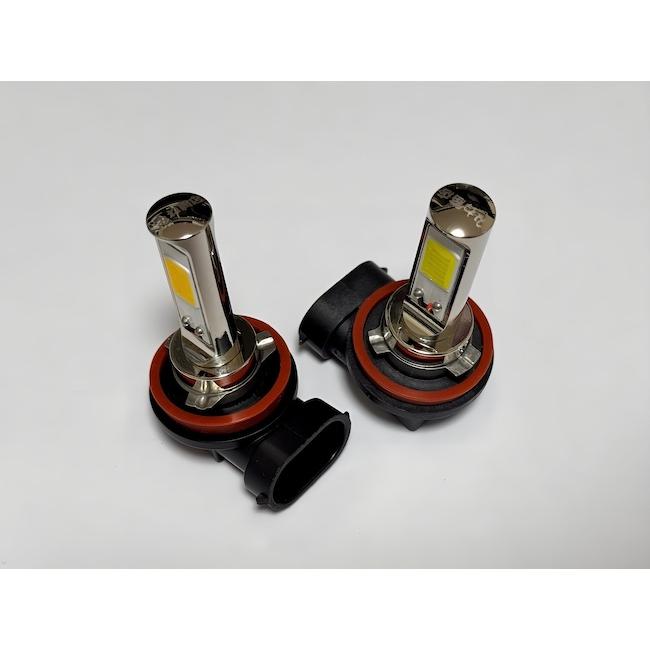 みね商店 アウディA4／LEDフォグランプ／POWER COB LED／クローム加工 