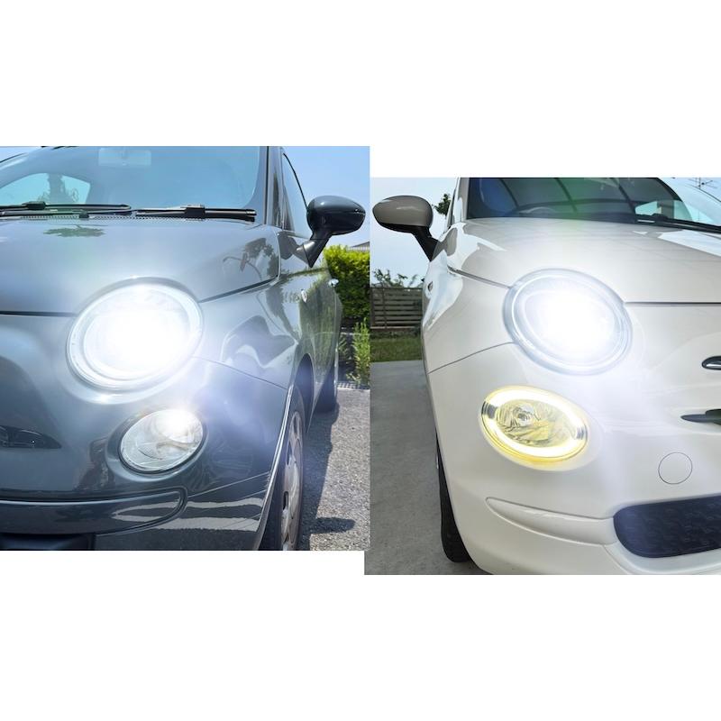 みね商店 フィアット500／LEDヘッドライト（ハロゲン仕様車用）7535
