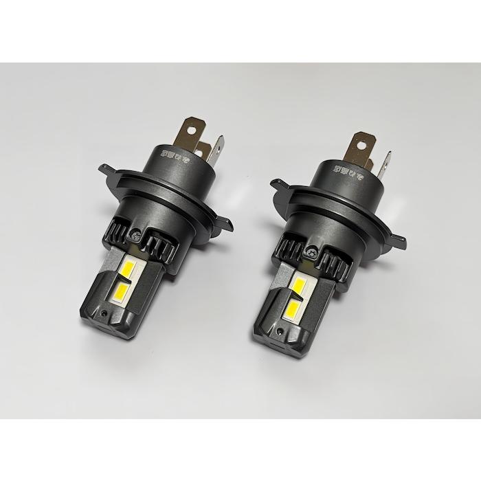 みね商店 ☆ハイパワー☆ [純正電球と同じサイズ] LEDヘッドライト H4 