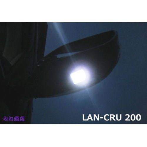 みね商店 ランクル200 専用製作 LED(SMD)ドアミラーウエルカム みね商店 ランクル200 専用製作 LED(SMD)ドアミラーウエルカム