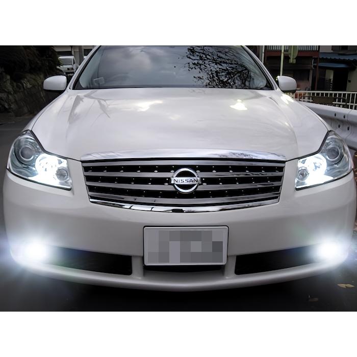 みね商店 NISSAN FUGA [強烈な輝度 2000ルーメン] LEDフォグランプ