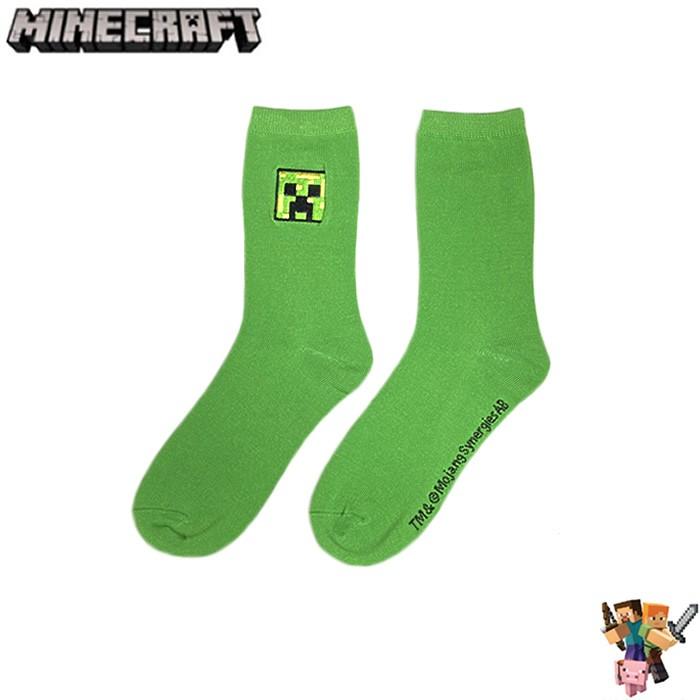 ソックス 靴下 マインクラフト Minecraft Crews クリーパー ゾンビ 鉄の剣 草ブロック 3 Pack 1set Mf042bccgl Minecraftマイクラワールド 通販 Yahoo ショッピング