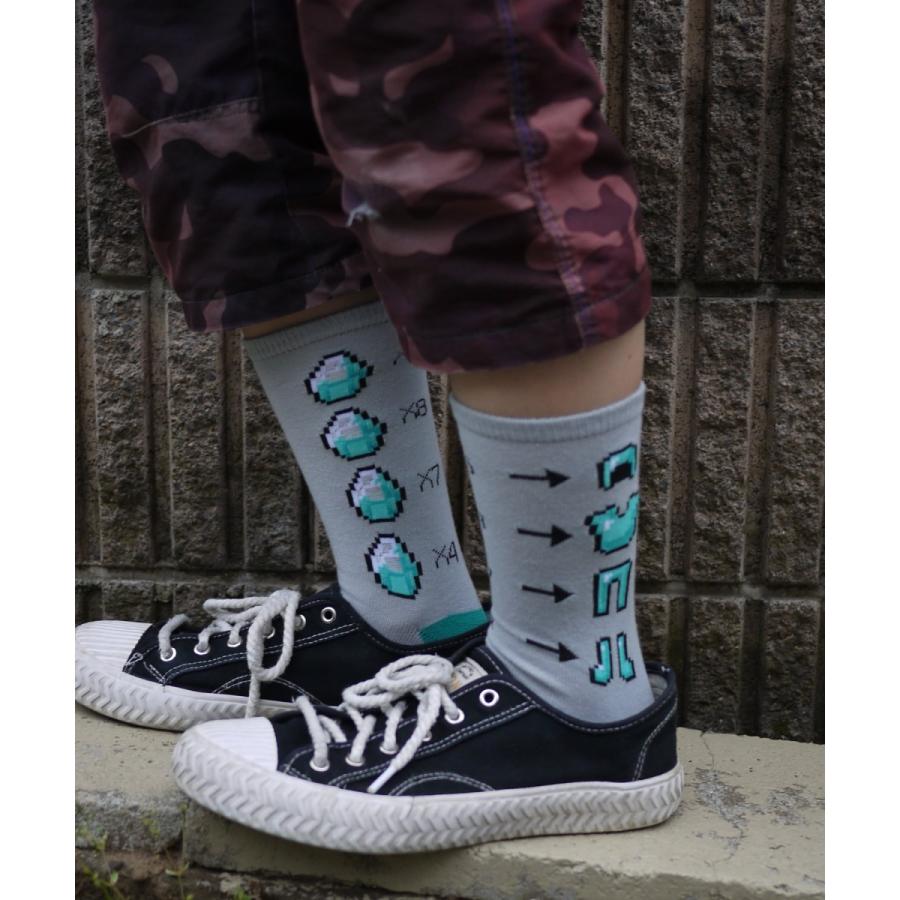 靴下マインクラフトソックス Crews ダイヤの剣 ツルハシ ダイヤ ダイヤの装備 ダイヤモンド鉱石 3 Pack 1set Mf043bccgl Minecraftマイクラワールド 通販 Yahoo ショッピング