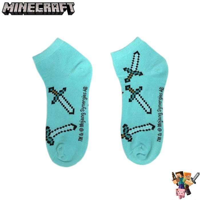ソックス 靴下 マインクラフト Minecraft Quarters ダイヤのフル装備 ダイヤの剣 ブレイズ ブレイズロッド ゾンビ 金の剣 6 Pack 1set Mf051bqsgl Minecraftマイクラワールド 通販 Yahoo ショッピング