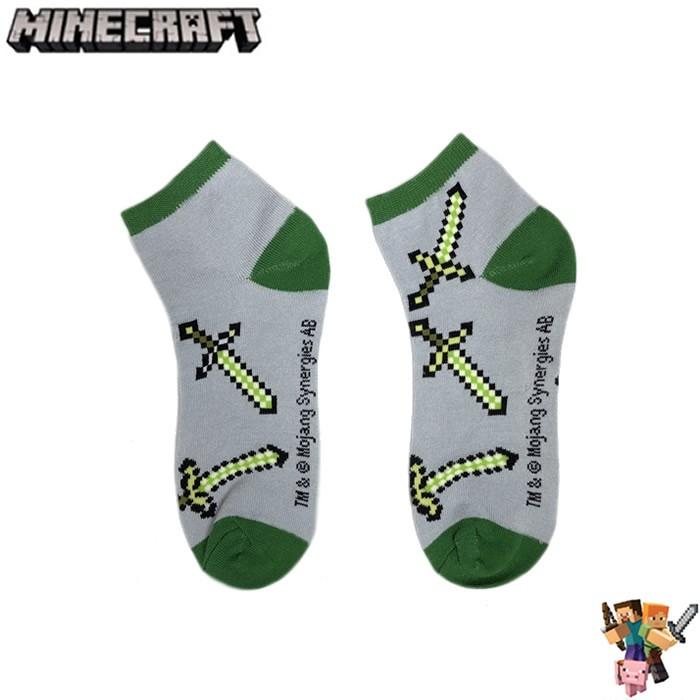 ソックス 靴下 マインクラフト Minecraft Quarters ダイヤのフル装備 ダイヤの剣 ブレイズ ブレイズロッド ゾンビ 金の剣 6 Pack 1set Mf051bqsgl Minecraftマイクラワールド 通販 Yahoo ショッピング