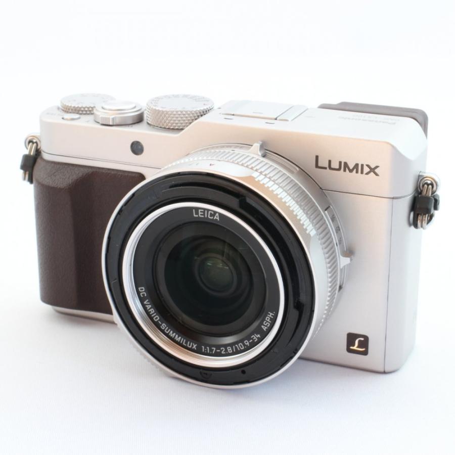 ミネハシeショップパナソニック コンパクトデジタルカメラ ルミックス 4K動画対応 シルバー LX100 3型センサー搭載 DMC-LX100