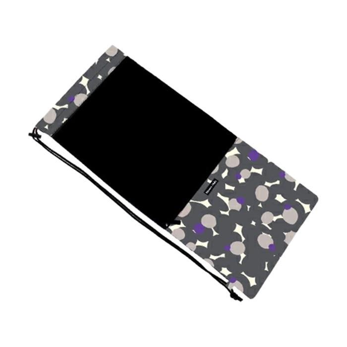 ラケットケース ファスナーポケット付き テニスバッグ ハンナフラ