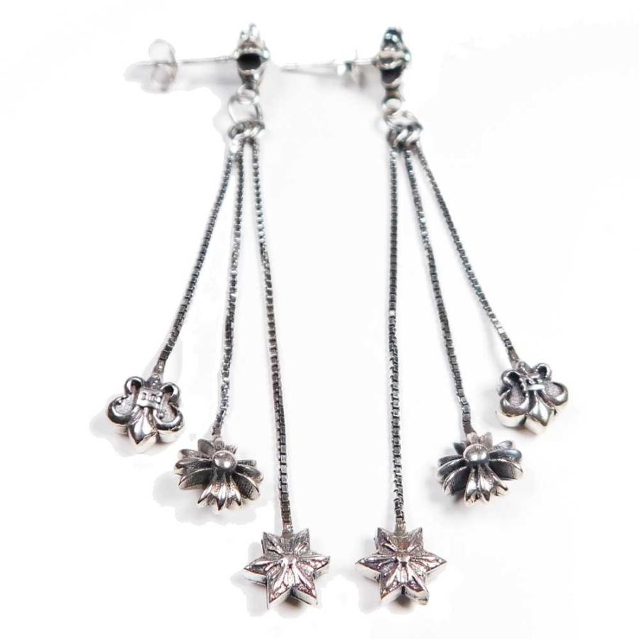 シルバー925 ジョジョピアス　クロスピアス シルバー925 ピアス クロス フレア スター JOJO ジョジョピアス