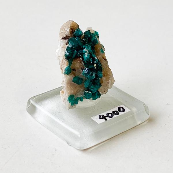 【53g】コンゴ産 ダイオプテーズ（翠銅鉱）鉱物標本 ダイオプテーズ_翠銅鉱〈dioptase〉 53g】コンゴ産 ダイオプテーズ（翠