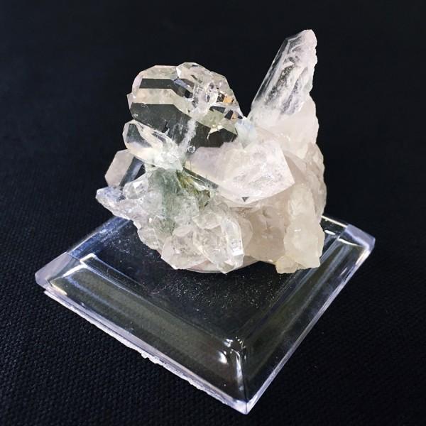 高品質　ヒマラヤ産　水晶　24面カット　99mm　台座付き　透明感　底面磨き② 高品質 ヒマラヤ産 水晶 24面カット 99mm 台座付き 透明感 底面磨き②