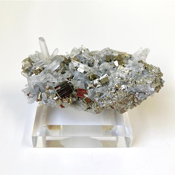 rin様水晶パイライト共生No1075 rin様水晶パイライト共生No1075