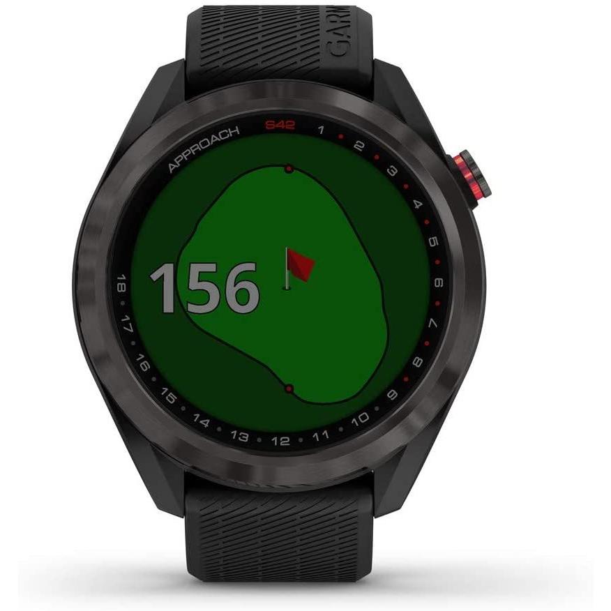 GARMIN(ガーミン) ゴルフナビ GPS Approach S42 Black/Carbon Gray｜mineruva｜03