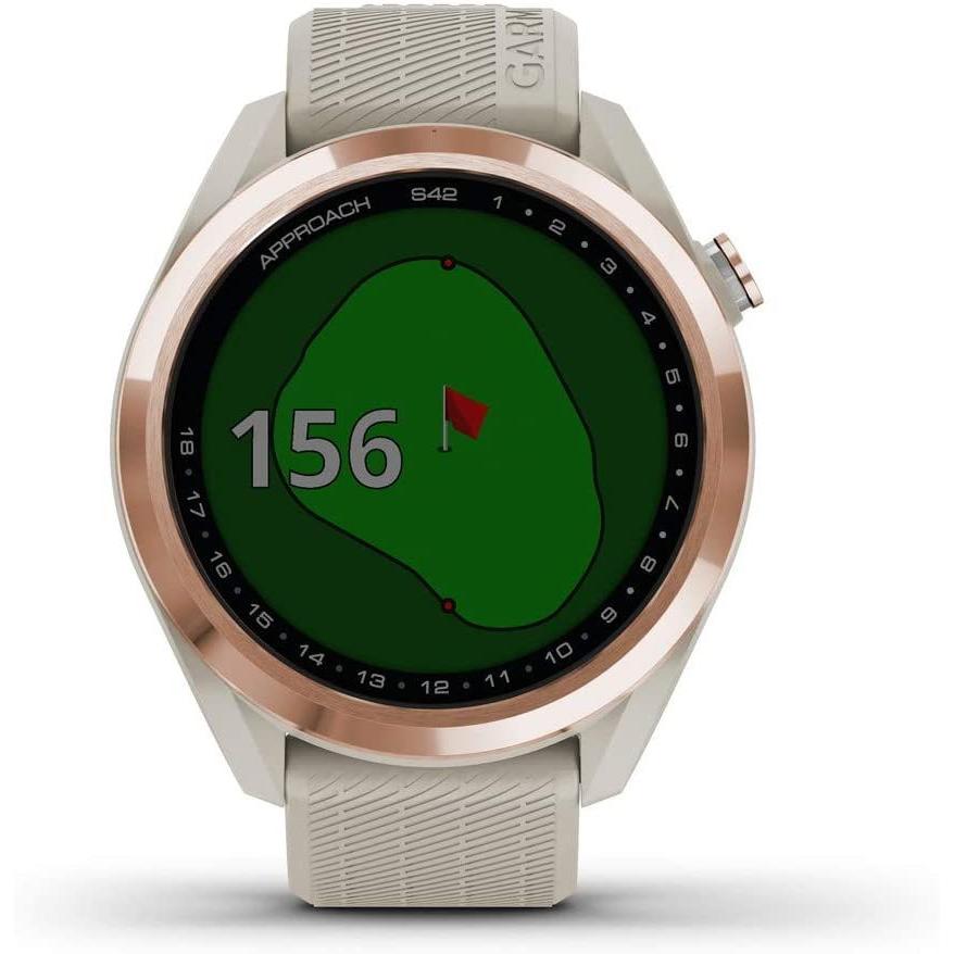 GARMIN - ガーミン Approach S42  LIGHT SAND/ROSE GOLD GARMIN GARMIN(ガーミン) ゴルフナビ GPS Approach S42 Light
