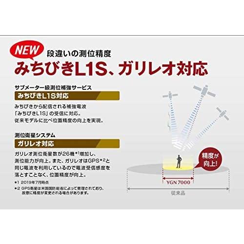 ユピテル ユピテル(YUPITERU) ゴルフナビ YGN7000 ディスプレイ