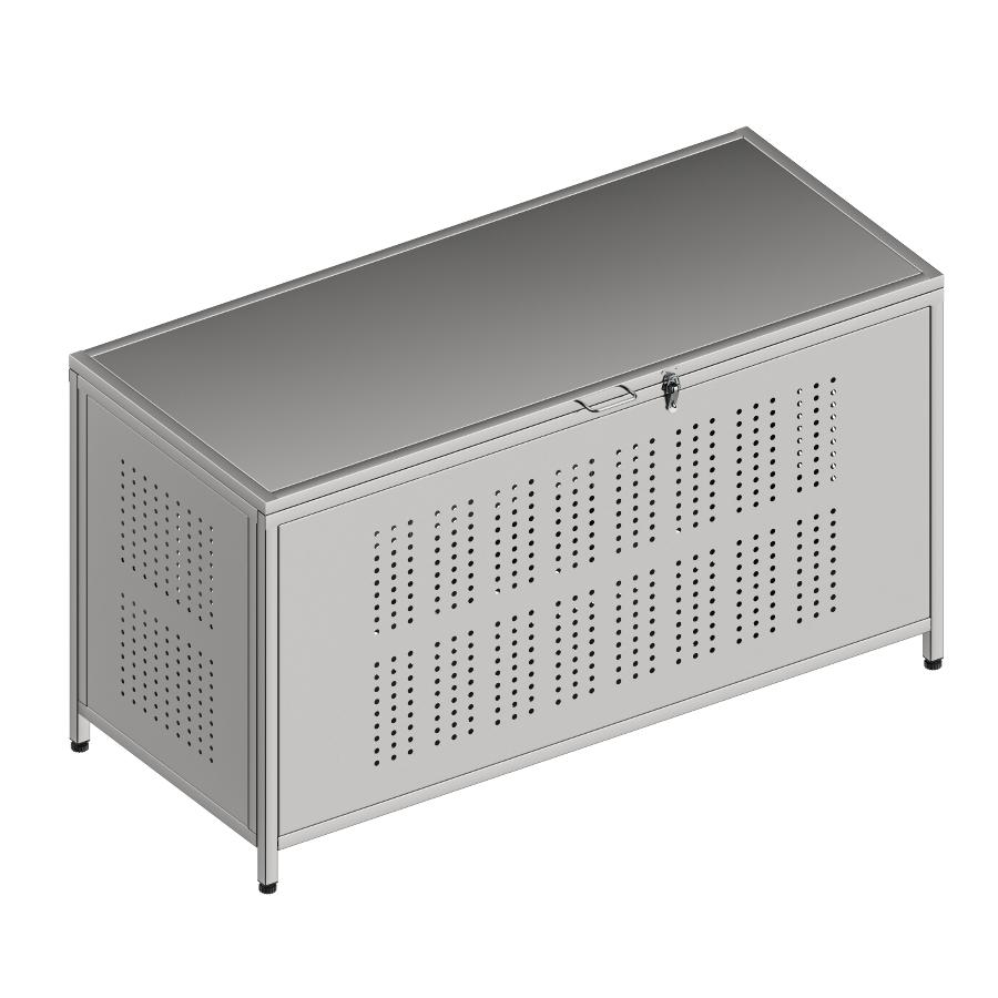 ごみ収集ボックス ゴミ箱 ゴミステーション 組立式 350L 屋外 大きい