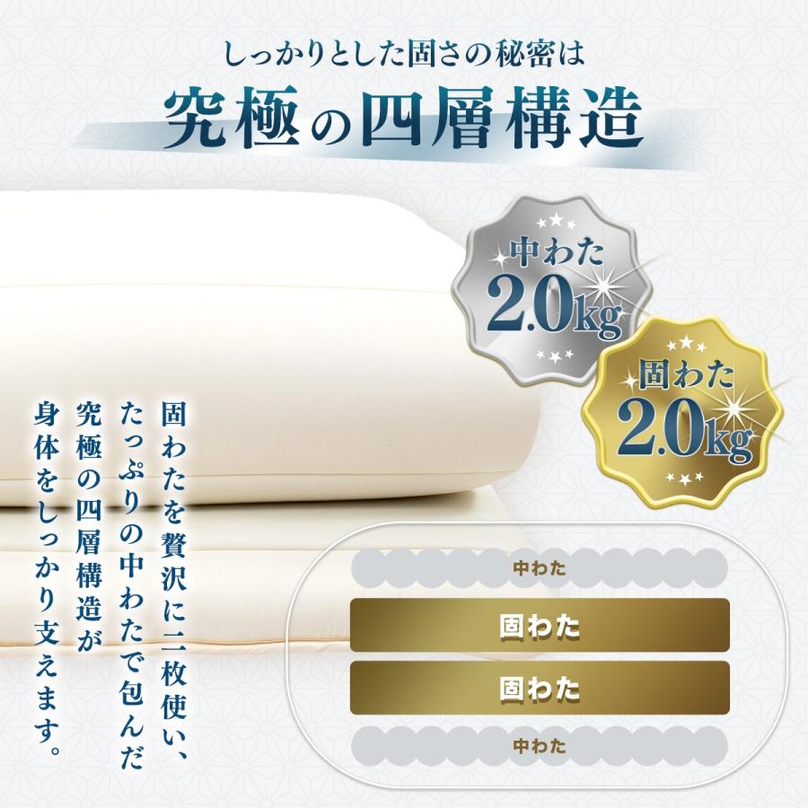 極×極】日本製 布団セット 3点セット シングル ロング 掛け布団