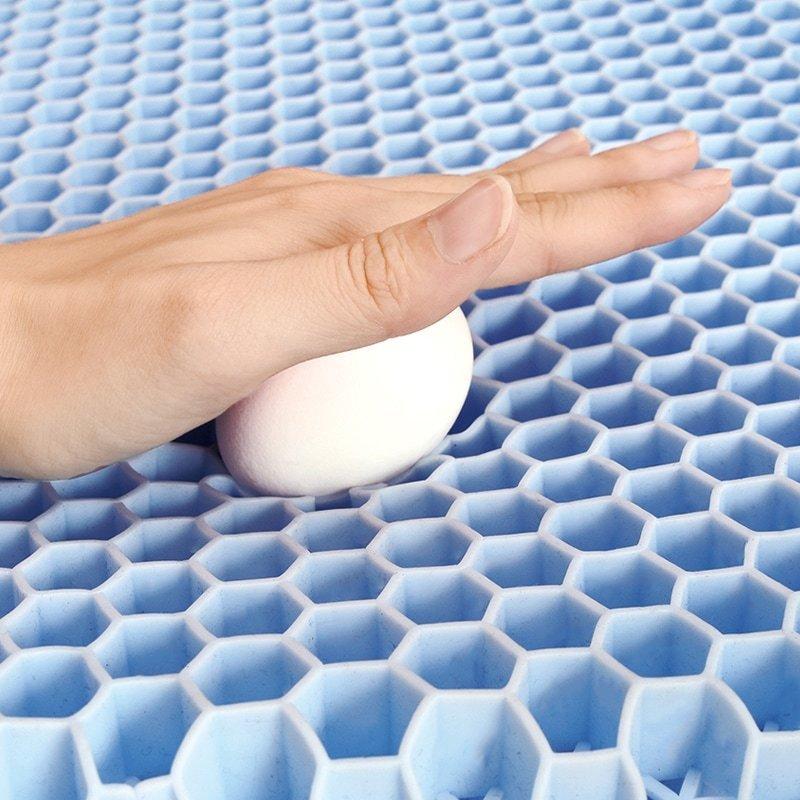 ゲルクッション 円座 カバー付き ハニカム構造 ジェルクッション 本物