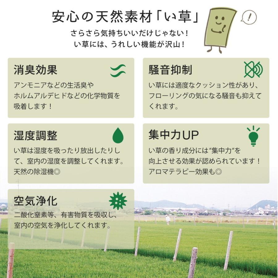 メーカー直送品】おもてなし い草風上敷 雅 本間6帖 約286×382cm メーカー直送品】おもてなし い草風上敷 雅 本間6帖 約286×382cm