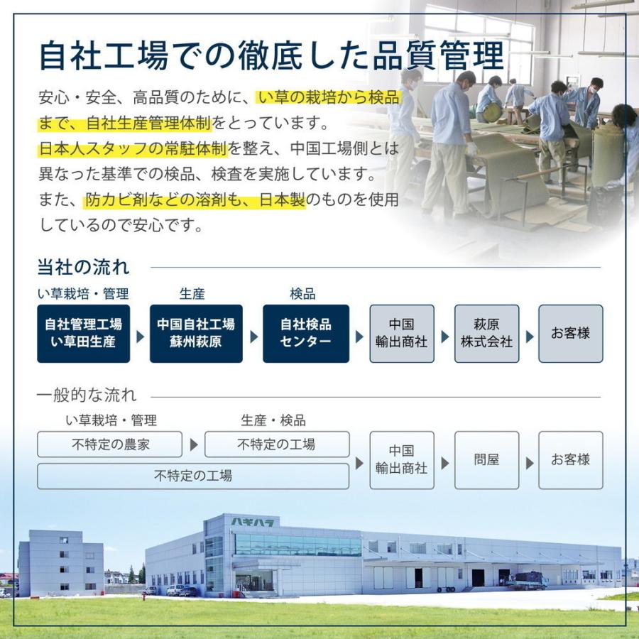 メーカー直送品】おもてなし い草風上敷 雅 本間6帖 約286×382cm メーカー直送品】おもてなし い草風上敷 雅 本間6帖 約286×382cm