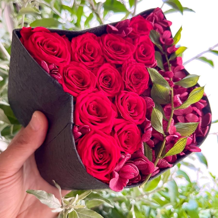 ねこばこ Ruby ルビー プリザーブドフラワー オリジナル 猫型 フラワーボックス 個性派 大人かわいい オシャレ 猫ギフト |  | 08