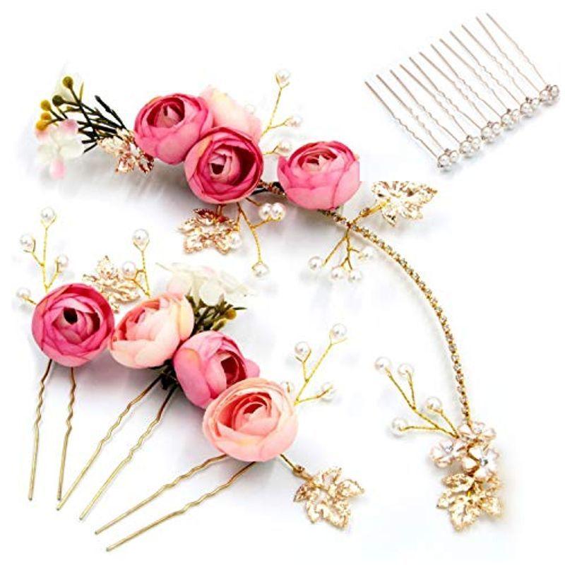 ファッション 日本代理店正規品 Xpdesign フラワー 髪飾り 花飾り パール ヘッドドレス ウェディング 結婚式 ブライダル ラプンツェル オールドローズ Oub6zmwwp1 Boulevardrestaurants Com