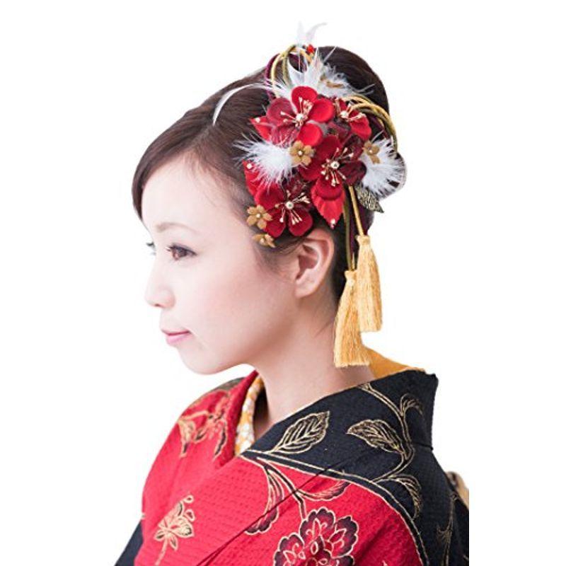 现货 組紐付き花髪飾り かんざし 赤 レッド 梅 成人式 振袖 卒業式 袴 着物 和装 髪型 Miniange 通販 Yahoo ショッピング 大人気商品 Www Doorsofperception Pratt Org