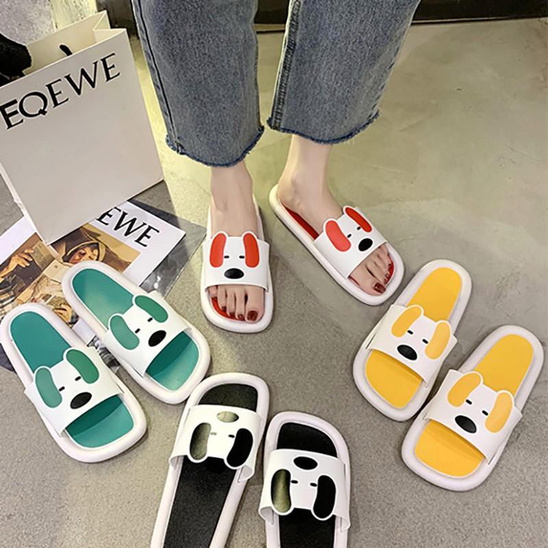 スリッパ 夏用 レディース おしゃれ 室内 来客用 洗える スリッパ 外履き サンダル 歩きやすい ルーム シューズ 犬柄 ベランダ バススリッパ 滑りにくい通気性 Fy863 ミニーパンダ 通販 Yahoo ショッピング