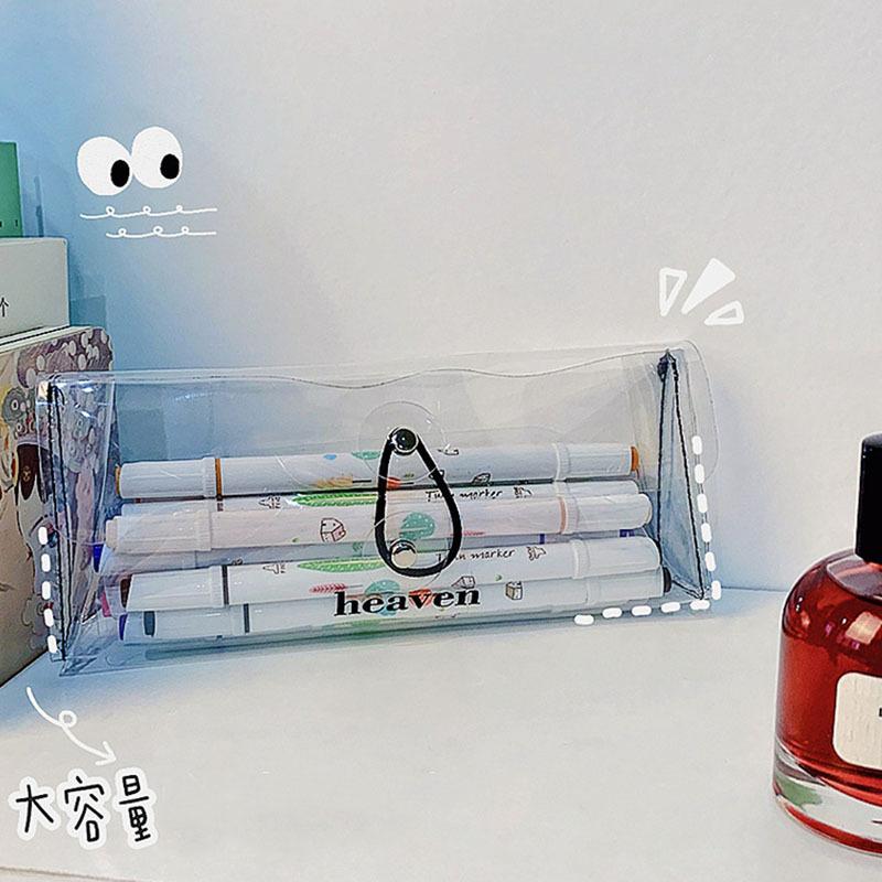 クリアペンケース韓国 シンプルペンケース 男女兼用 文房具収納 小学校 中学 高校 クリアポーチ 子供ギフト M8 ミニーパンダ 通販 Yahoo ショッピング