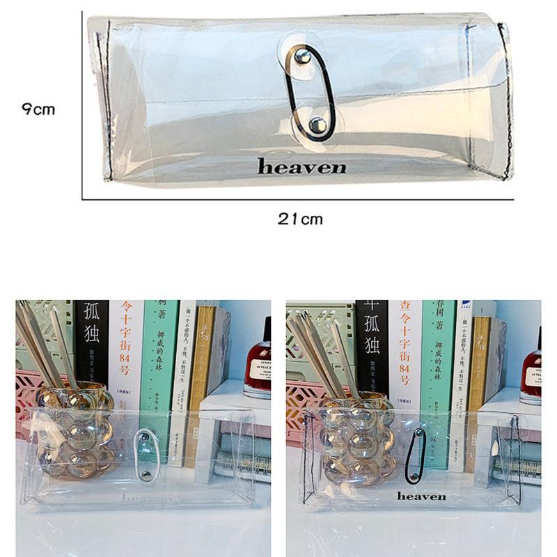 クリアペンケース韓国 シンプルペンケース 男女兼用 文房具収納 小学校 中学 高校 クリアポーチ 子供ギフト M8 ミニーパンダ 通販 Yahoo ショッピング