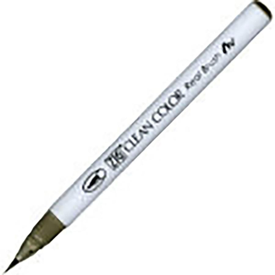 超特価SALE開催 呉竹 カラー筆ペン ZIGクリーンカラーリアルブラッシュ093 グリーングレイ RB6000AT-093