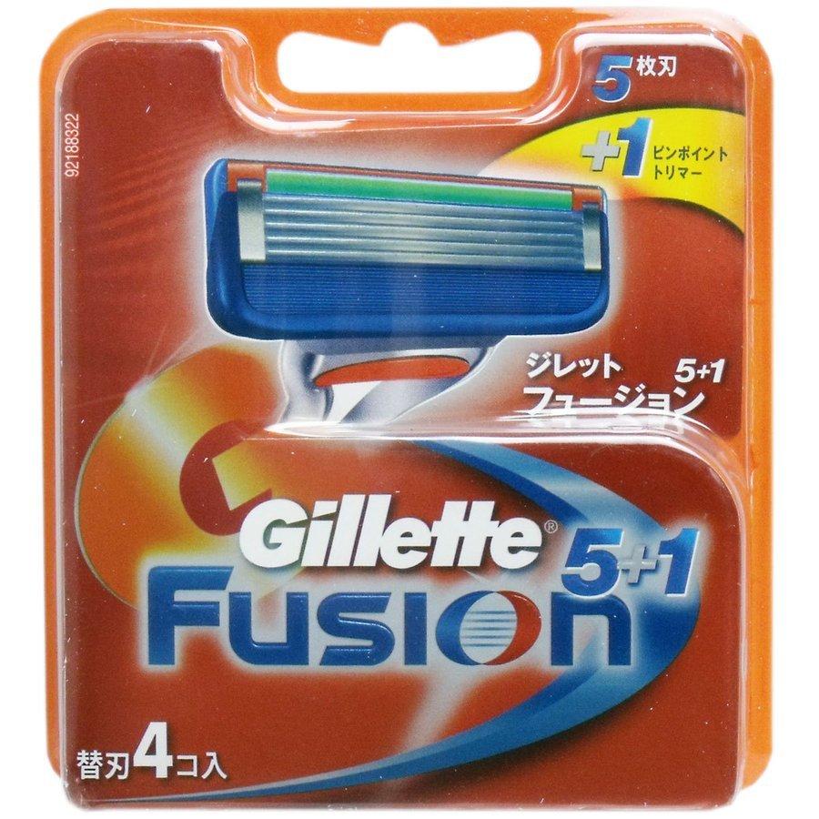 ジレット フュージョン5+1 替刃4個入 : Mini-s - 通販 - Yahoo