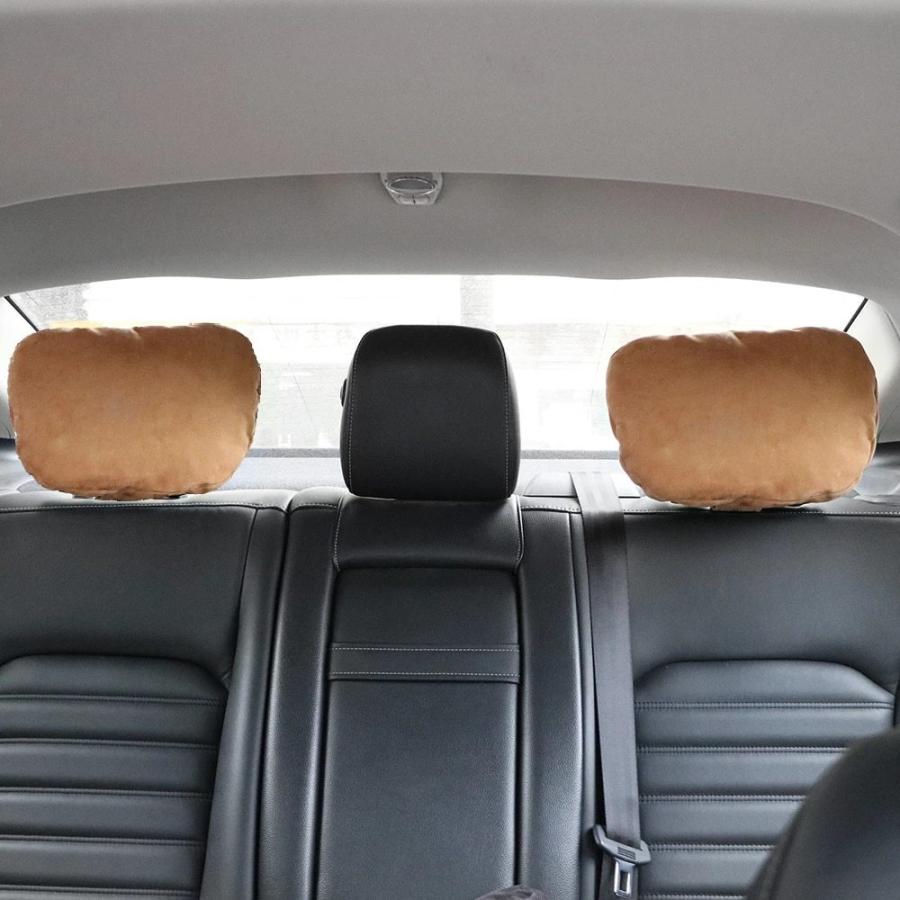 スーパーソフト車のヘッドレスト 自動車シートカバー頭頸部レストクッション 調整可能な車の枕のためのメルセデス ベンツデザインsクラス a 0000 0000 Minimum Tokyo 通販 Yahoo ショッピング