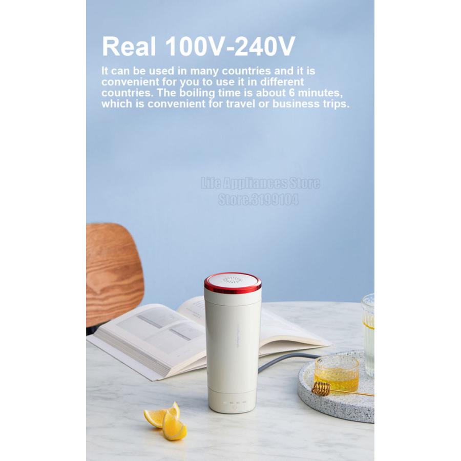 良質 ポータブル電気ケトルmr6060 300ml 家庭用およびオフィス用の断熱容器 6時間の断熱材 ステンレス鋼316 電気ケトル 高レビューを書いて送料を無料にしませんか 書かないで送料を払う 0円 Raffles Mn
