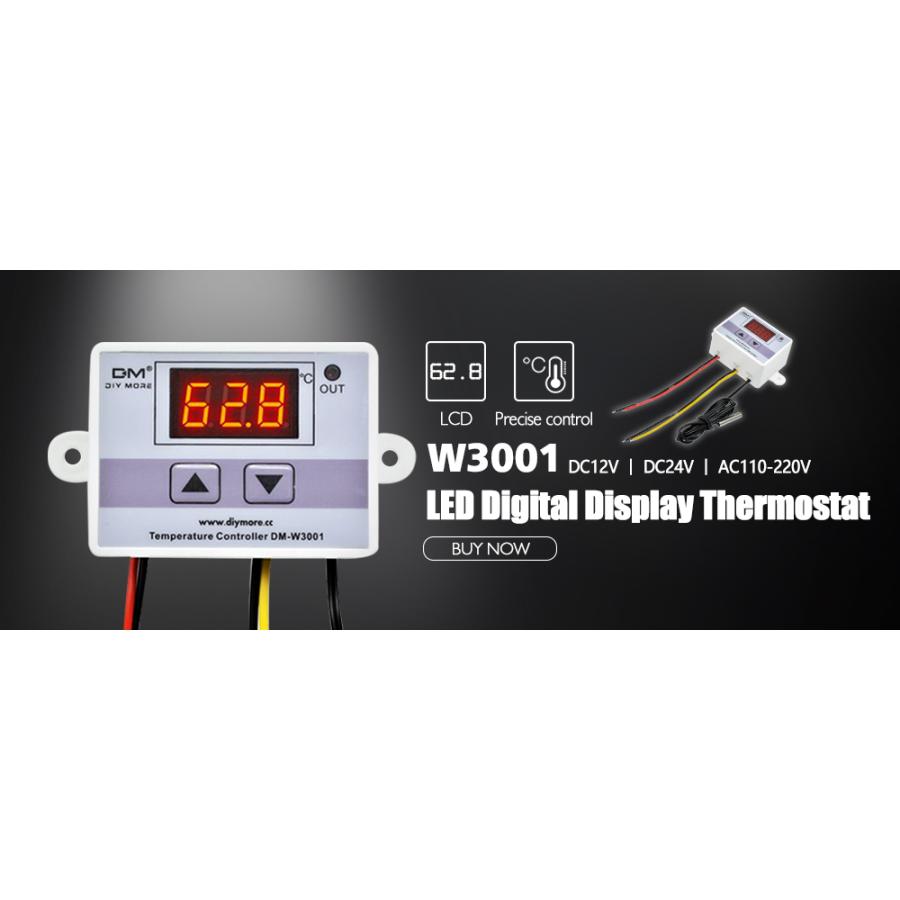 気質アップ デジタル液晶ポインタ温度計車の水温計ゲージc Fコンピュータケース空調ボイラー