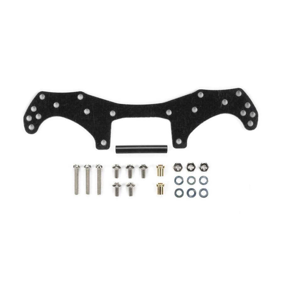 現状販売　
af06 ホンダEVE 2ts ミニ四駆 タミヤ 15524 VZシャーシ FRP フロントワイドステー : グるグ