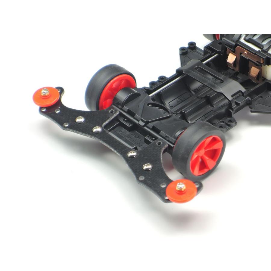現状販売　
af06 ホンダEVE 2ts ミニ四駆 タミヤ 15524 VZシャーシ FRP フロントワイドステー : グるグ