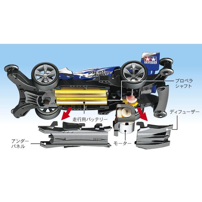 ミニ四駆 タミヤ 18701 1/32 エアロアバンテ(ARシャーシ) : グるグる