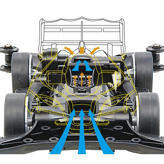 ミニ四駆 タミヤ 18701 1/32 エアロアバンテ(ARシャーシ) : グるグる
